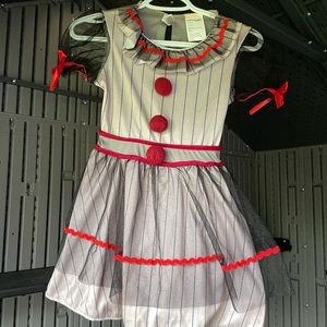Girl Clown Costume